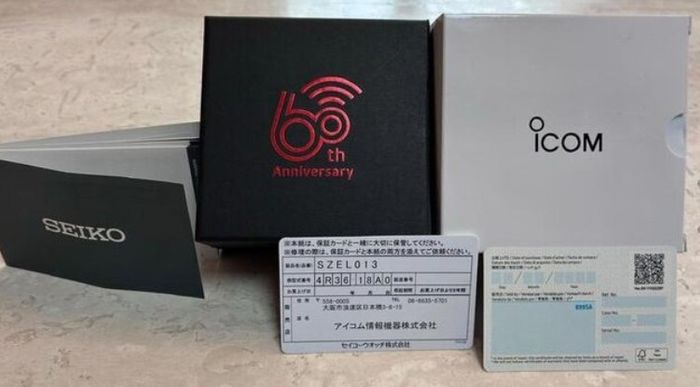 Seiko X Icom 60th Anniversary Limited Edition 200m Diver's Watch