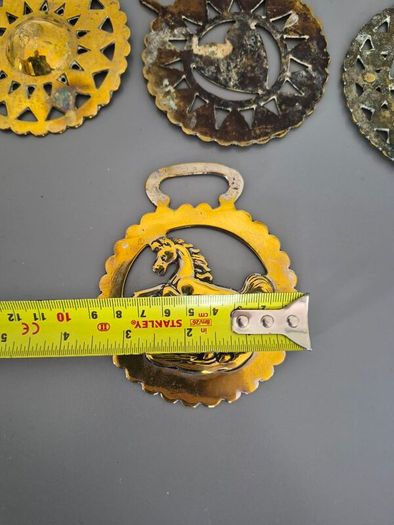 Antique  Horse Brass: Vintage Harness Ornament