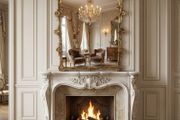 Very highly decorative French style Mirror