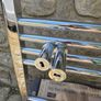 Brand New Chrome Towel Rail 50 x 120cm Image 2