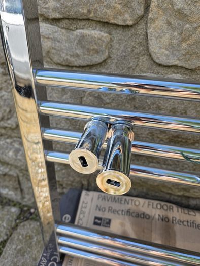 Brand New Chrome Towel Rail 50 x 120cm