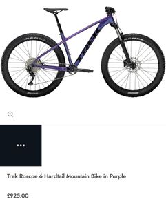 trek roscoe 6 mountain bike (L)