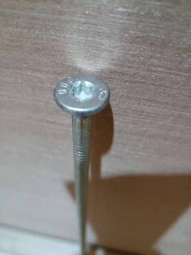 Paneltwistec DAG, countersunk head screw x 34 (8.0 x 600 mm)