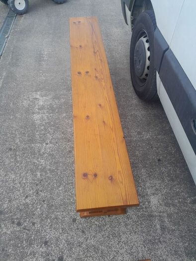 pine benches