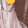 Satin & Diamante Tulle Wedding Dress Image 9