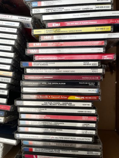 Music CDs.  Beethoven. Mahler. Strauss. Handel. Bach. Vivaldi. Haydn.