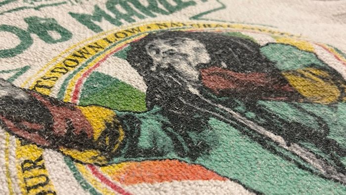 BOB MARLEY European Tour 1977 heavyweight 100% cotton hoodie music icon memorabilia