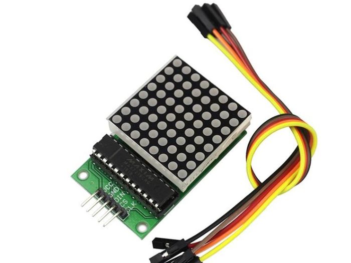 Dot Matrix LED LCD Display module Arduino raspberry pi project