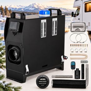 8KW 12V Diesel Air Heater  All-in-One Parking Heater with LCD & Remote Control
