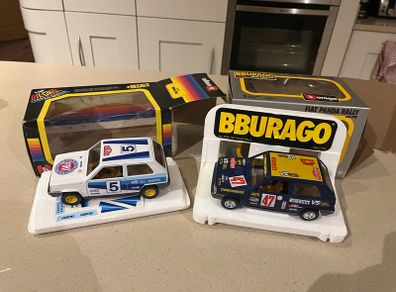 Fiat Panda Rally 1/24 Burago Rare