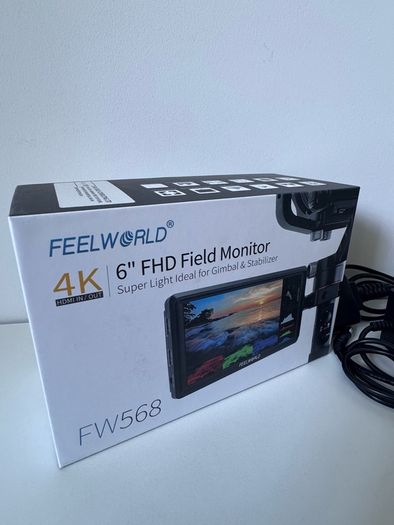 Feelworld FW568 5.5 6 inch 4K Camera Field Monitor