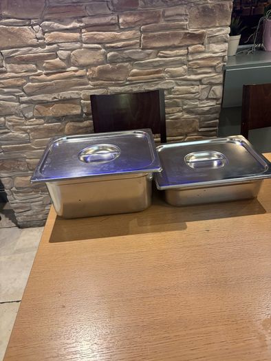 Stainless Steel Food Prep Containers & Lids