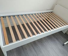 IKEA SLKT Single Bed with Mattress  90x200 cm