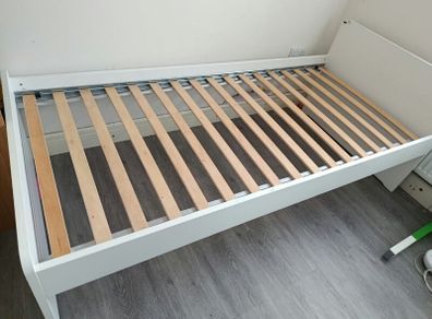 IKEA SLKT Single Bed with Mattress  90x200 cm