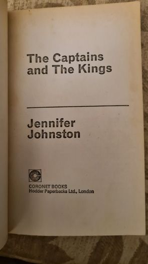 The Captain And The Kings. By Jennifer Johnson. Paperback In Good Condition.
