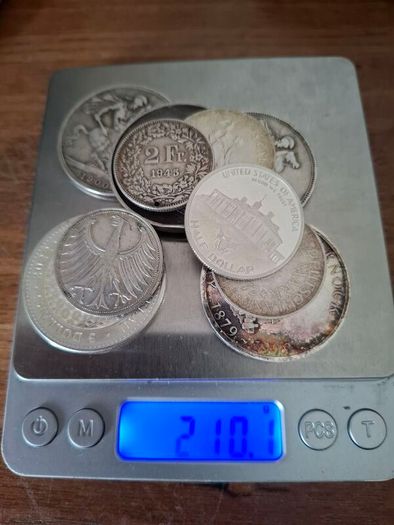Silver coins ,medal lot