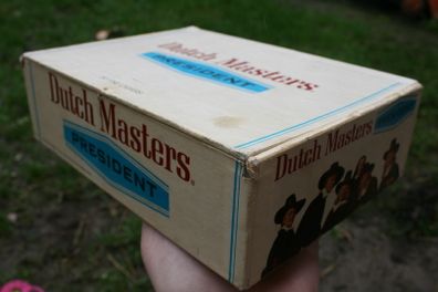 Vintage Dutch Masters Presidents Cigar Box