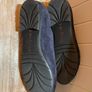 Flats shoes Pas De Rouge navy suede leather, red insole Size 38/5 Image 7