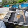 11ft fibre glass Boat, and Trailer Image 6