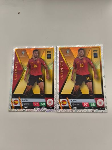 Match Attax Euro 24 Rodri Cards