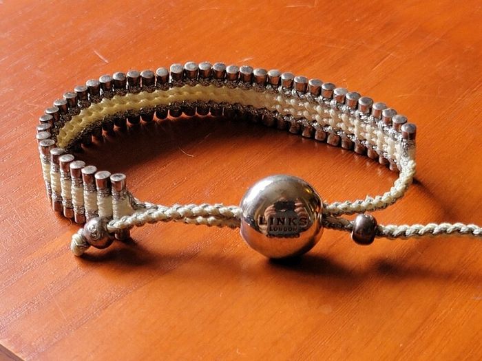 silver bracelet "Links"
