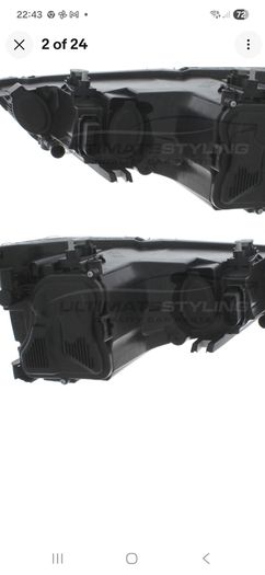 Audi A1 headlights
