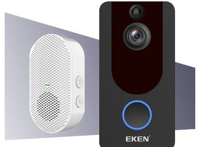 BRAND NEW 1080P Smart WiFi Video Doorbell Camera Visual Intercom Night vision IP Door Bell Wireless Security Camera