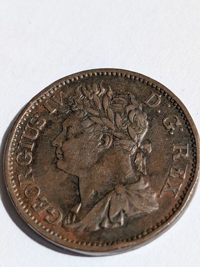 1822 Irish Halfpenny