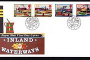 1993 Great Britain Inland Waterways Commemorative Stamps Royal Mail Addressed First Day Cover (FDC)