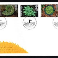 1995 Great Britain The Four Seasons Springtime Commemorative Stamps Royal Mail Addressed First Day Cover (FDC)