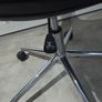 Black Faux Leather Office Chair Image 3