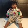 Rare 1986 21" Max Zapf Black Doll Image 2