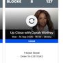 Oprah Tickets & carpark Image 2