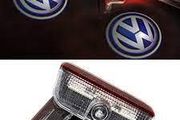 LED Car Door Ghost Logo Shadow Welcome Light Accessories For VW Golf 3 4 Beetle Jetta MK4 Bora Sharan Touran Lavida Caddy MK3 Polo
