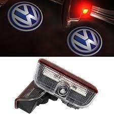 LED Car Door Ghost Logo Shadow Welcome Light Accessories For VW Golf 3 4 Beetle Jetta MK4 Bora Sharan Touran Lavida Caddy MK3 Polo