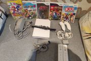 Wii Bundle with Mario Party 8, Zelda, Sonic Olympics