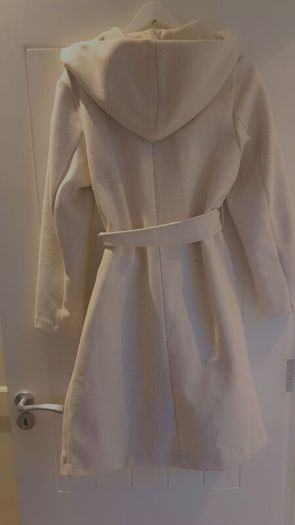 NEW Zara soft coat -- cream size