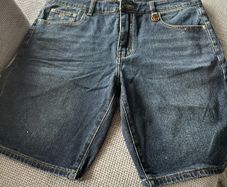 Gucci mens denim shorts