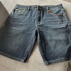 mens denim shorts