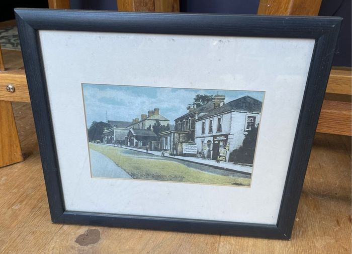 Framed print of Dundrum Main Street Dublin