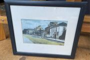 Framed print of Dundrum Main Street Dublin