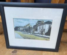 Framed print of Dundrum Main Street Dublin
