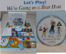 Michael Rosen,s Classic We're Going On A Bear Hunt, Dvd & Board Game
