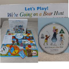 Michael Rosen,s Classic We're Going On A Bear Hunt, Dvd & Board Game