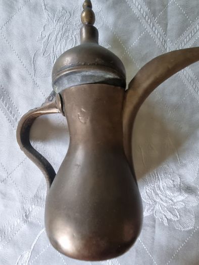 Vintage  Brass Dallah Handcrafted Tea Pot Kettle