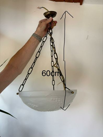 Modern Glass Hanging Lamp