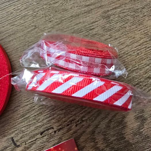 Christmas ribbon and twine