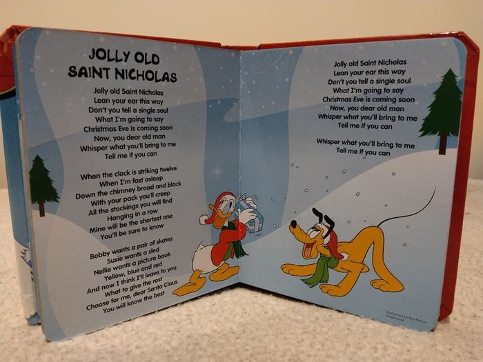 Disney Sing Along Festive Book And Cd Set