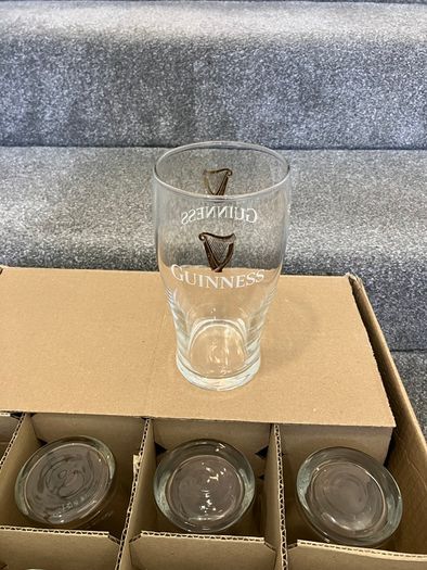 24x Guinness Glasses ORIGINAL