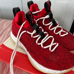 Nike LeBron 13 Low - Red and Black - Size uk7.5